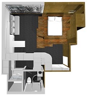 studio nick - top view